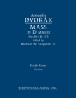 Mass in D major, Op.86 / B.175 : Study score - Book