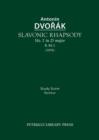 Slavonic Rhapsody in D Major, B.86.1 : Study Score - Book