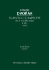 Slavonic Rhapsody in A-Flat Major, B.86.3 : Study Score - Book