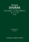 Violin Concerto, Op.53 / B.108 : Study Score - Book
