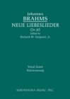 Neue Liebeslieder, Op.65 : Vocal Score - Book