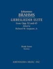 Liebeslieder Suite from Opp.52 and 65 : Study Score - Book