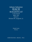 Magnificat in D Major, Bwv 243 : Study Score - Book