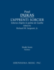 L'Apprenti Sorcier : Study Score - Book