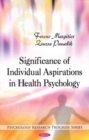Significance of Individual Aspirations in Health Psychology - Book