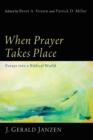 When Prayer Takes Place - Book