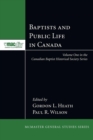 Baptists and Public Life in Canada - Book