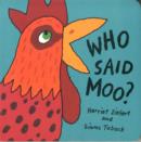 Who Said Moo? - Book