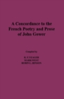 Concordance to the French Poetry and Prose of John Gower - eBook
