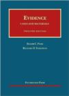 Evidence, Cases and Materials - Book