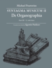SYNTAGMA MUSICUM II, De Organographia, Parts III - V, with Index - Book