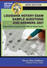 Louisiana Notary Exam Sample Questions and Answers 2021 : Explanations Keyed to the Official Study Guide - Book