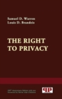 The Right to Privacy - Book