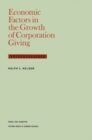 Economic Factors in the Growth of Corporate Giving - eBook