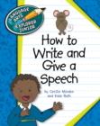 How to Write and Give a Speech - eBook