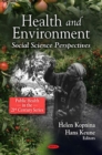 Health and Environment : Social Science Perspectives - eBook