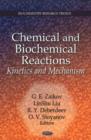 Chemical & Biochemical Reactions : Kinetics & Mechanism - Book