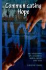 Communicating Hope : An Ethnography of a Children's Mental Health Care Team - Book