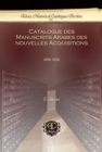 Catalogue des Manuscrits Arabes des nouvelles Acquisitions : 1884-1924 - Book