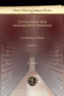 Catalogue des manuscrits persans (Vol 1-4) - Book