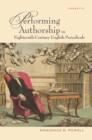 Performing Authorship in Eighteenth-Century English Periodicals - Book