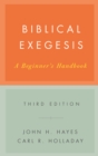 Biblical Exegesis, Third Edition : A Beginner's Handbook - eBook