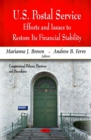U.S. Postal Service : Efforts & Issues to Restore Its Financial Stability - Book
