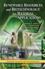 Renewable Resources & Biotechnology for Material Applications - Book