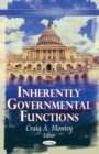 Inherently Governmental Functions - Book