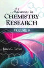 Advances in Chemistry Research : Volume 9 - Book