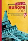 Let's Go Europe 2013 - Book