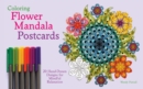 Coloring Flower Mandala Postcards : 20 Hand-Drawn Designs for Mindful Relaxation - Book