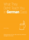 What They Didn't Teach You In German Class : Slang Phrases for the Cafe, Club, Bar, Bedroom, Ball Game and More - Book