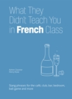 What They Didn't Teach You In French Class : Slang Phrases for the Cafe, Club, Bar, Bedroom, Ball Game and More - Book