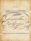 Spencerian Penmanship Practice Book: The Declaration Of Independence : Example Sentences with Workbook Pages - Book