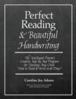 Perfect Reading, Beautiful Handwriting - Book