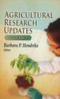 Agricultural Research Updates : Volume 1 - Book