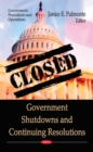 Government Shutdowns & Continuing Resolutions - Book