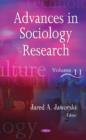 Advances in Sociology Research : Volume 11 - Book
