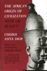 The African Origin of Civilization - eBook