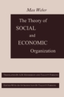 The Theory of Social and Economic Organization - Book