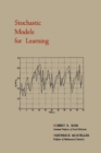 Stochastic Models for Learning - Book