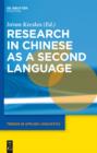 Research in Chinese as a Second Language - eBook