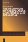 The Inscriptions of Nabopolassar, Amel-Marduk and Neriglissar - eBook