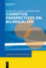 Cognitive Perspectives on Bilingualism - eBook