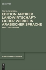Edition Antiker Landwirtschaftlicher Werke in Arabischer Sprache - Book