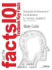 Studyguide for Dimensions of Human Behavior by Hutchison, Elizabeth D., ISBN 9781412988797 - Book