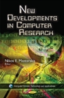 New Developments in Computer Research - Book