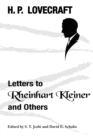 Letters to Rheinhart Kleiner and Others - Book