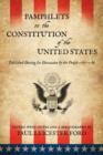 Pamphlets on the Constitution of the United States - Book